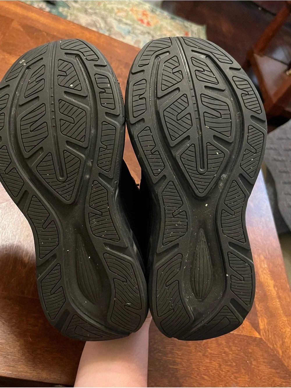 Women's Black Athletic Platform Running Shoes. TikTok shop